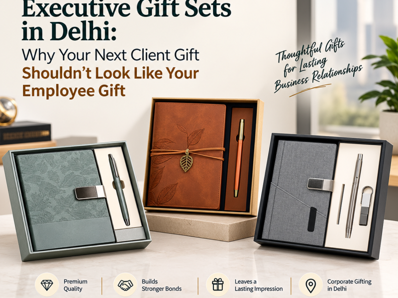 Executive Gift Sets in Delhi: Why Your Next Client Gift Shouldn't Look Like Your Employee Gift