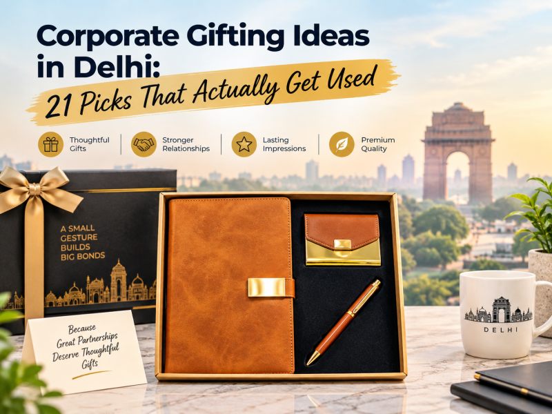 Corporate Gifting Ideas in Delhi: 21 Picks That Actually Get Used