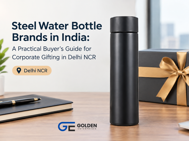 Steel Water Bottle Brands in India: A Practical Buyer's Guide for Corporate Gifting in Delhi NCR