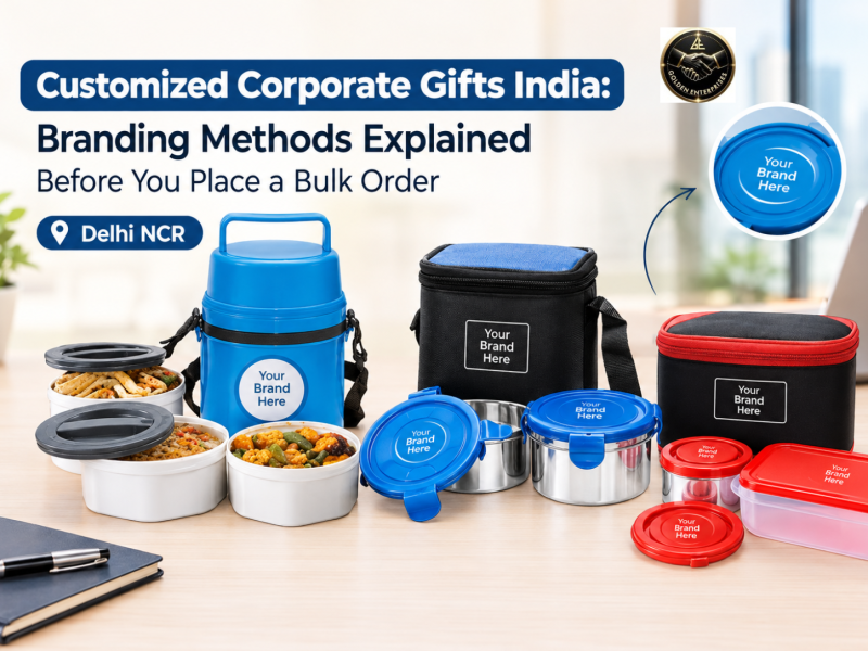 Customized Corporate Gifts India: Branding Methods Explained Before You Place a Bulk Order
